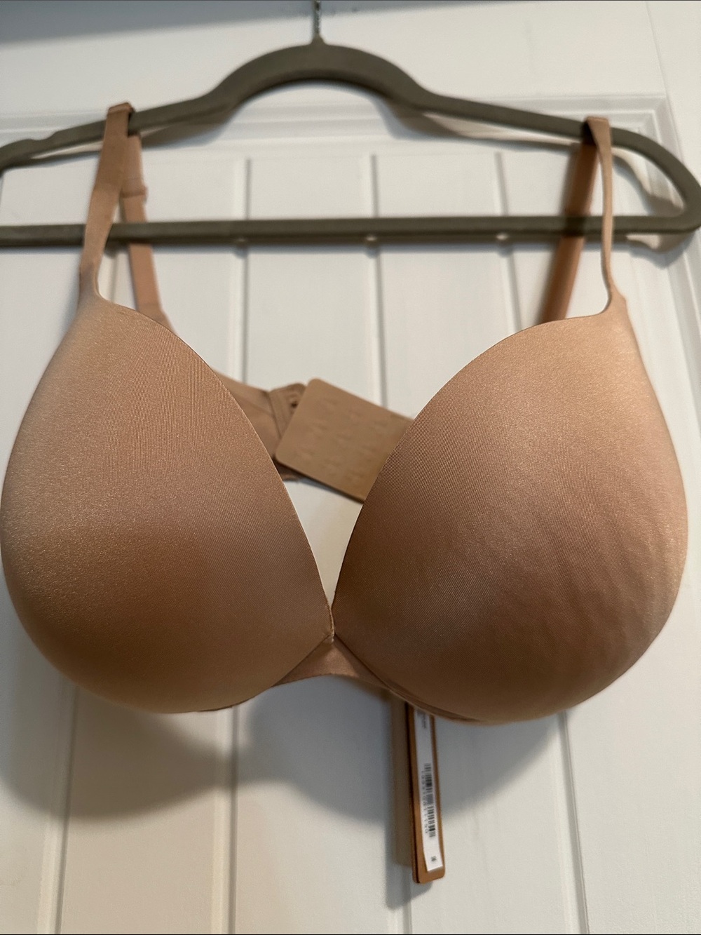 SKIMS Ultimate Push Up Plunge Bra in Clay NWT